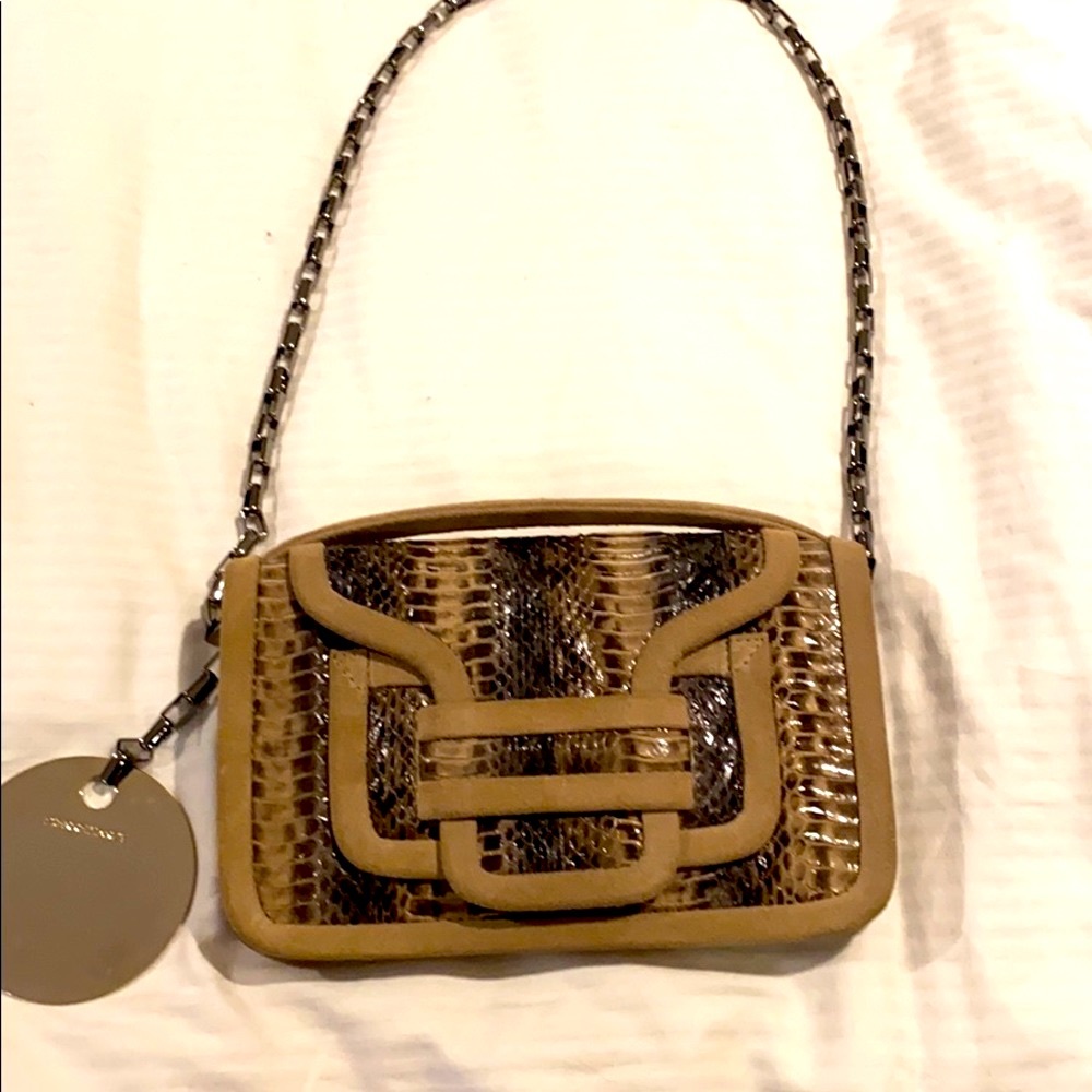 PIERRE HARDY PYTHON ALPHA SAC CLUTCH/C OVER - Picture 1 of 14